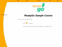 Orange Curve Template - Front Page