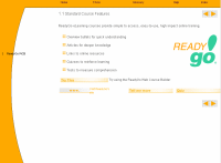 Orange Curve Template - Inside Page