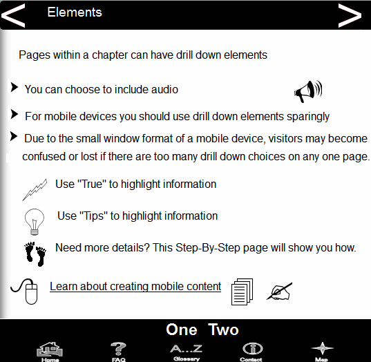 Touch-Black Template - Inside Page