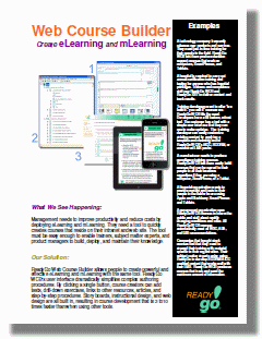 ReadyGo WCB Data Sheet