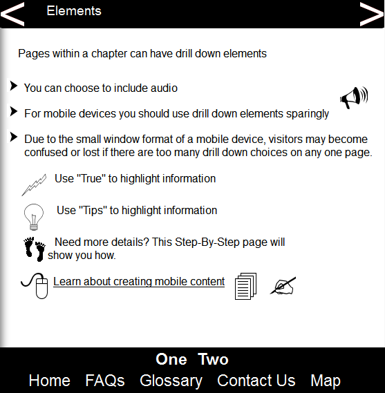 Touch-Black Template - Inside Page